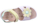 Superfit Girls' Sandal Leather Sandal Sparkle in beige