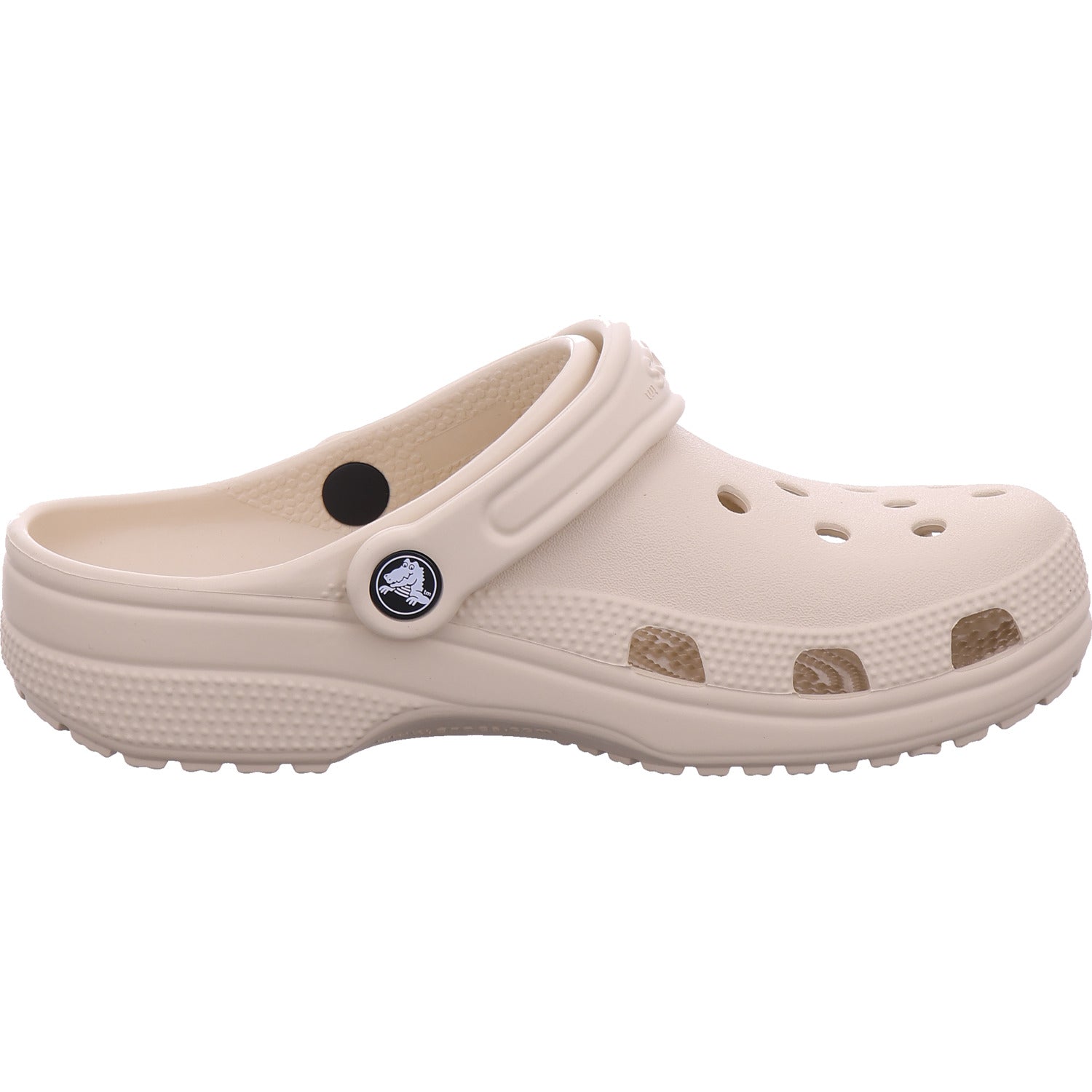 Dámské pantofle Crocs v béžové barvě