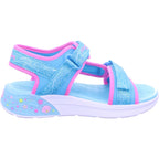 SKECHERS dívčí sandály Mermaid Dreams Sandal v modré barvě