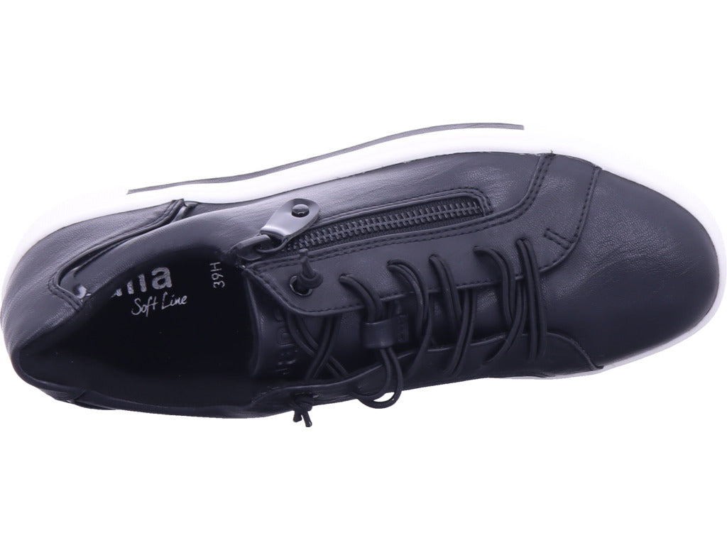 Jana Damen Sneaker M2366041 in schwarz