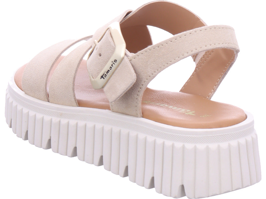 Tamaris Damen Sandale  in beige