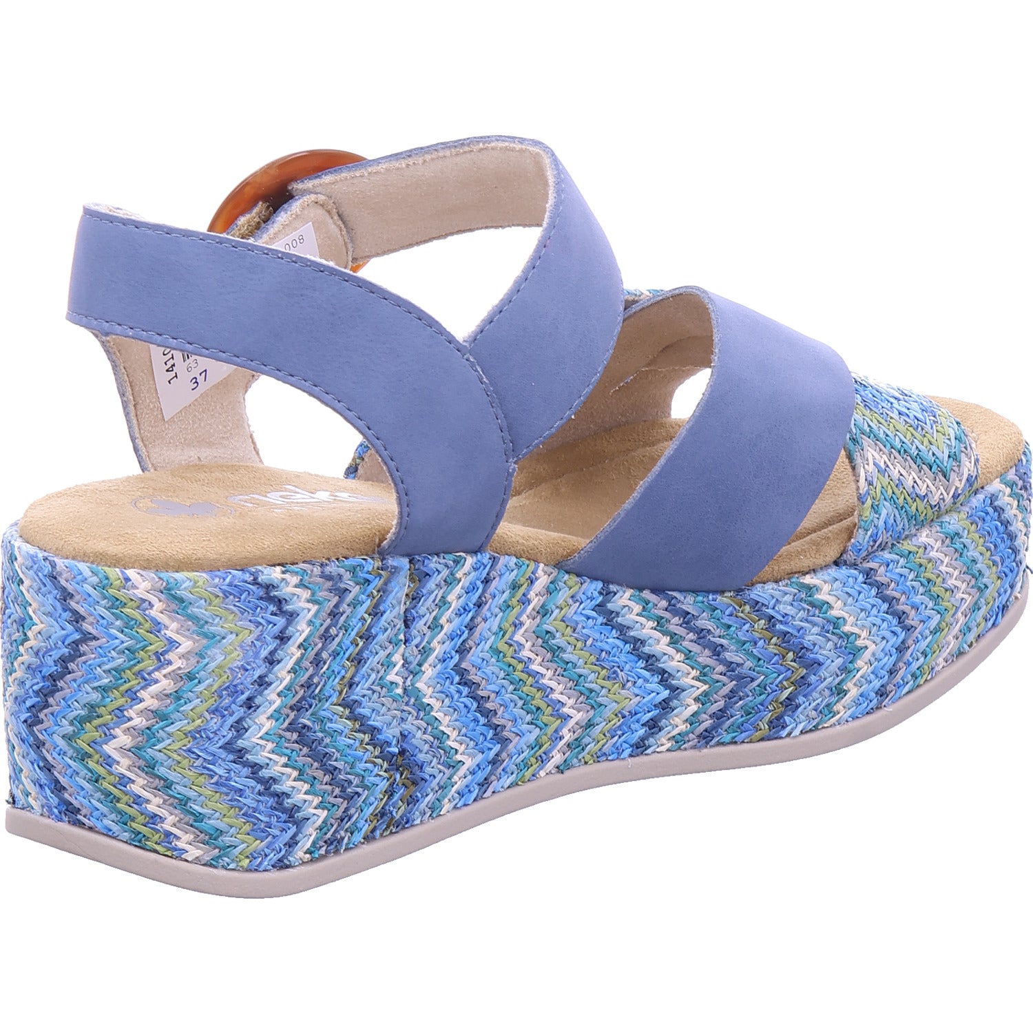Rieker Damen Sandale  in blau