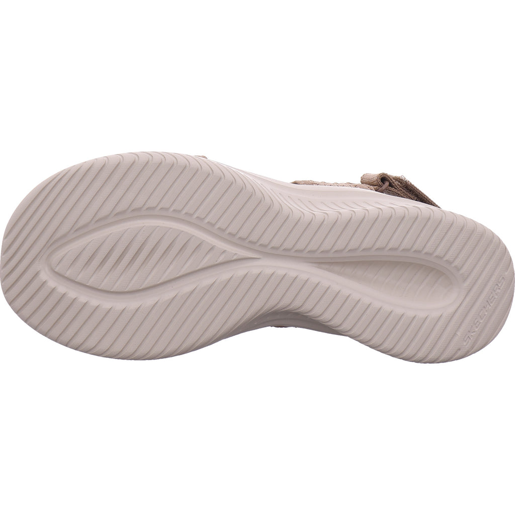 Dámské sandály SKECHERS Ultra Flex 3.0 ve světle hnědé barvě