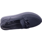 Jana Damen Slipper  in schwarz