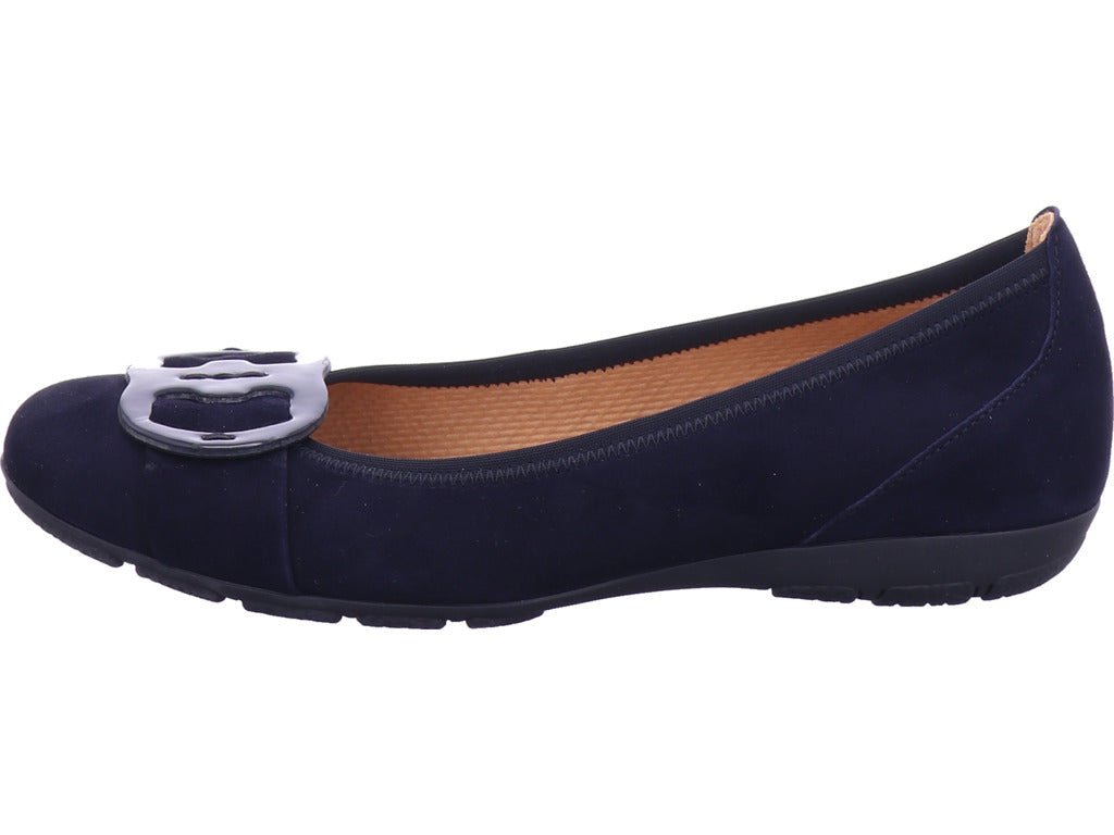 Gabor Damen Ballerina  in blau