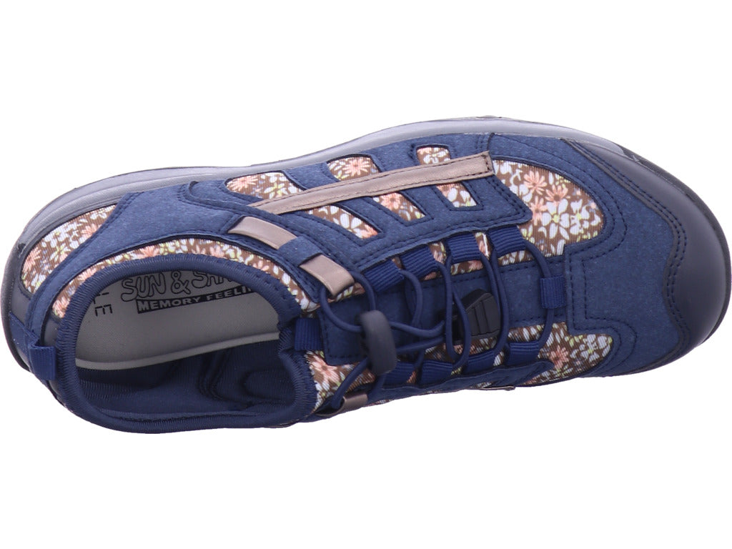 Shoe-world Damen Slipper  in blau