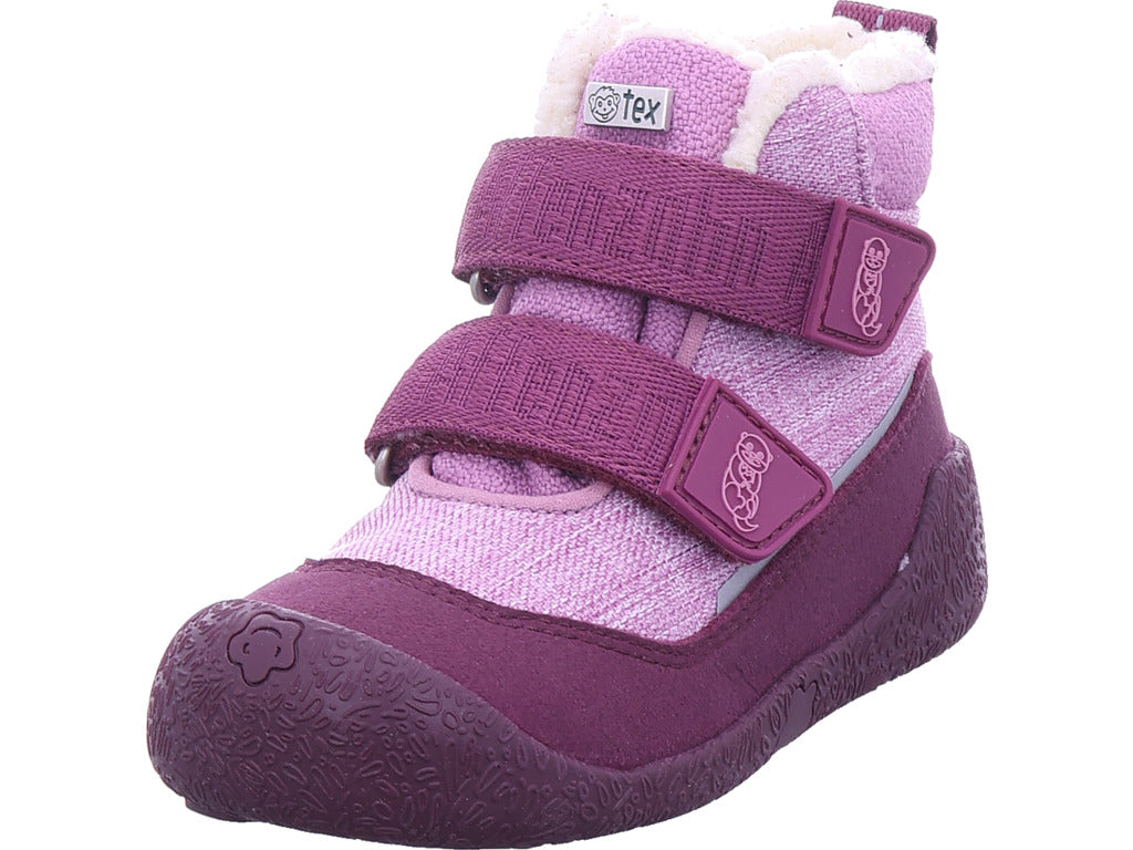 Affenzahn Girls' Boots Otter in Pink