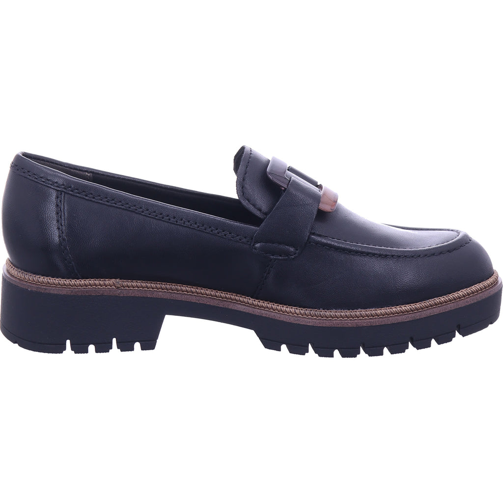 Tamaris Damen Halbschuh  in schwarz