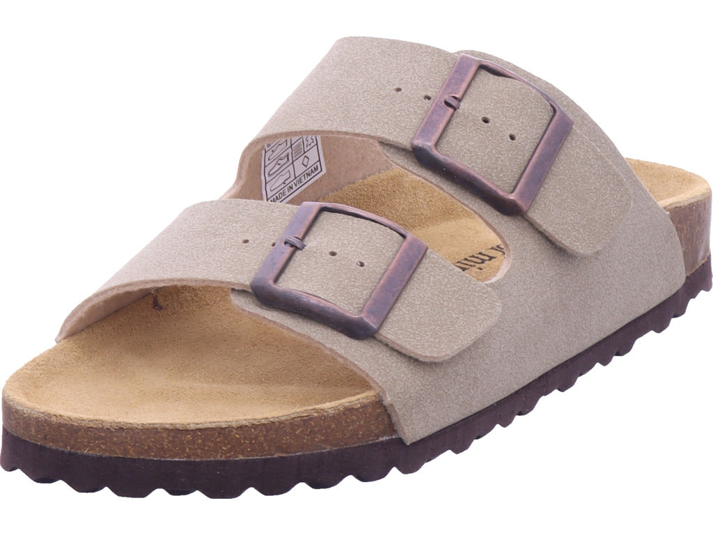 Planet Footwear Damen Pantolette  in beige