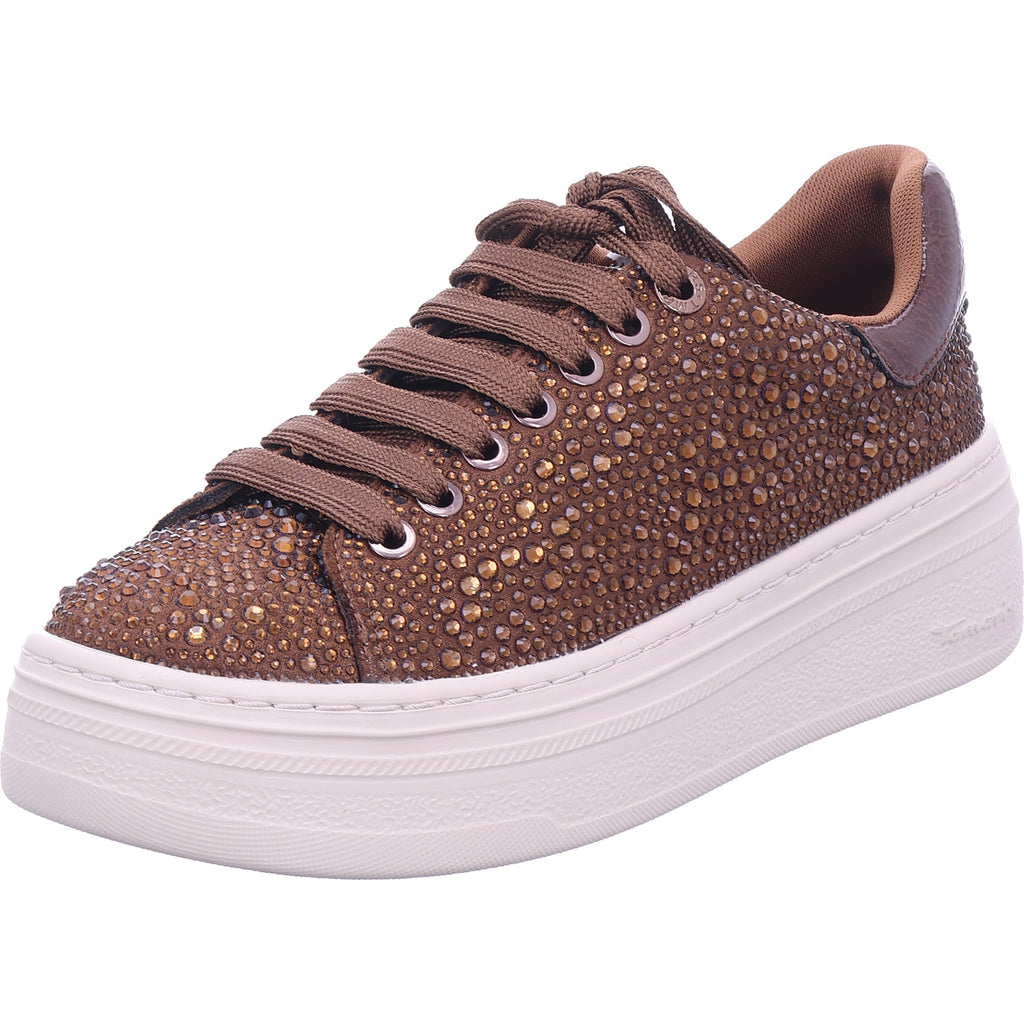 Tamaris Damen Sneaker  in braun