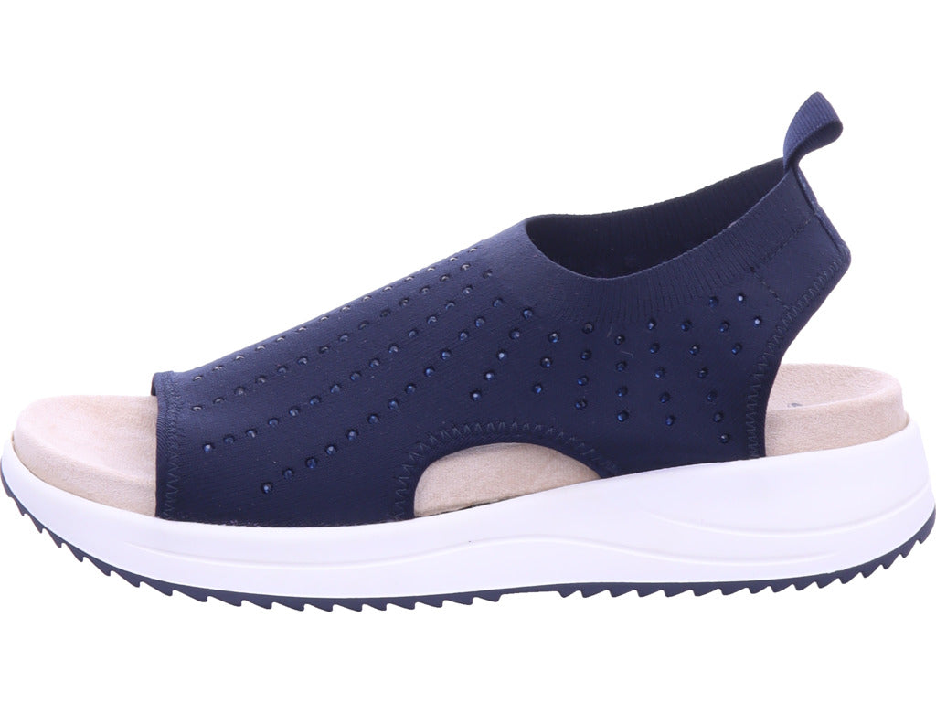 Caprice Damen Sandale  in blau
