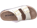 Rohde Damen Pantolette Riesa-H in gold