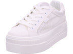 Buffalo textile shoe in white