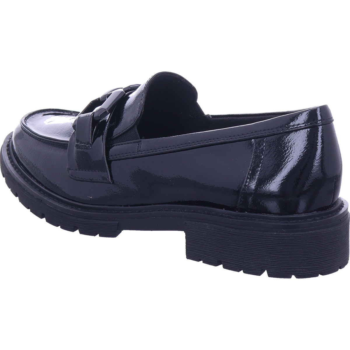 Jana Damen Slipper  in schwarz