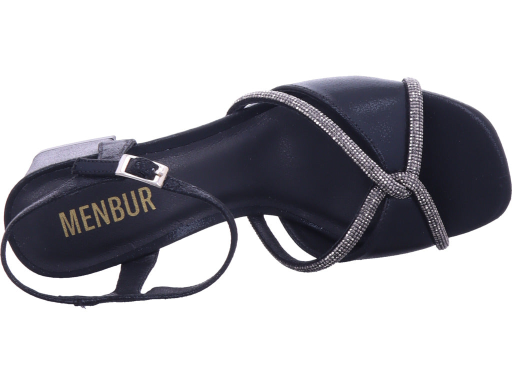 Menbur Damen Sandalette  in schwarz