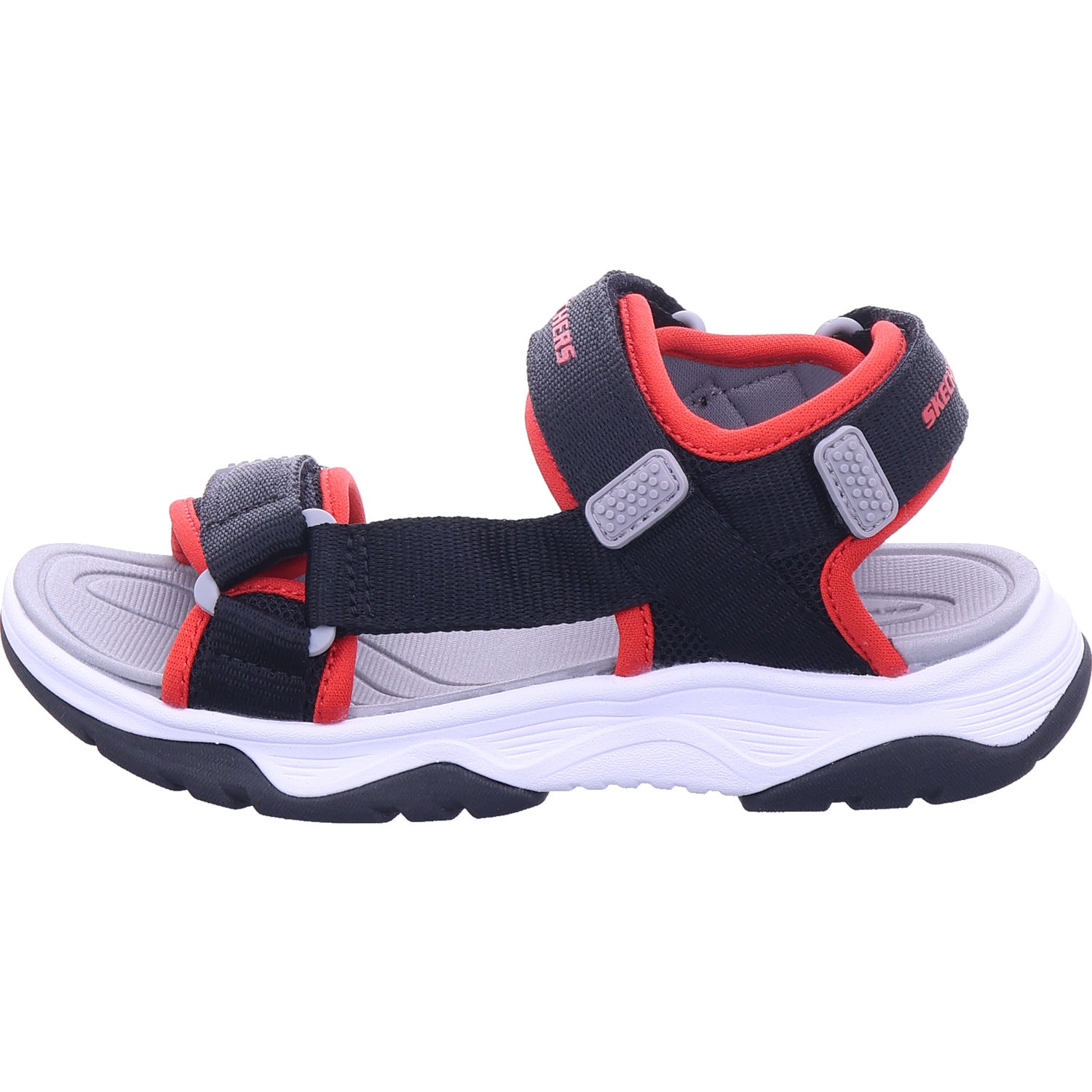 SKECHERS Chlapecká sandála Tread Seeker v černé barvě