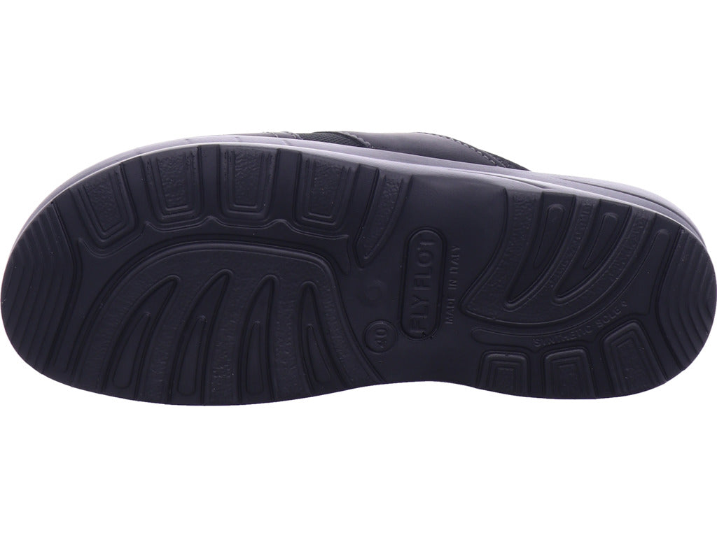 Fly Flot Herren Pantolette  in schwarz