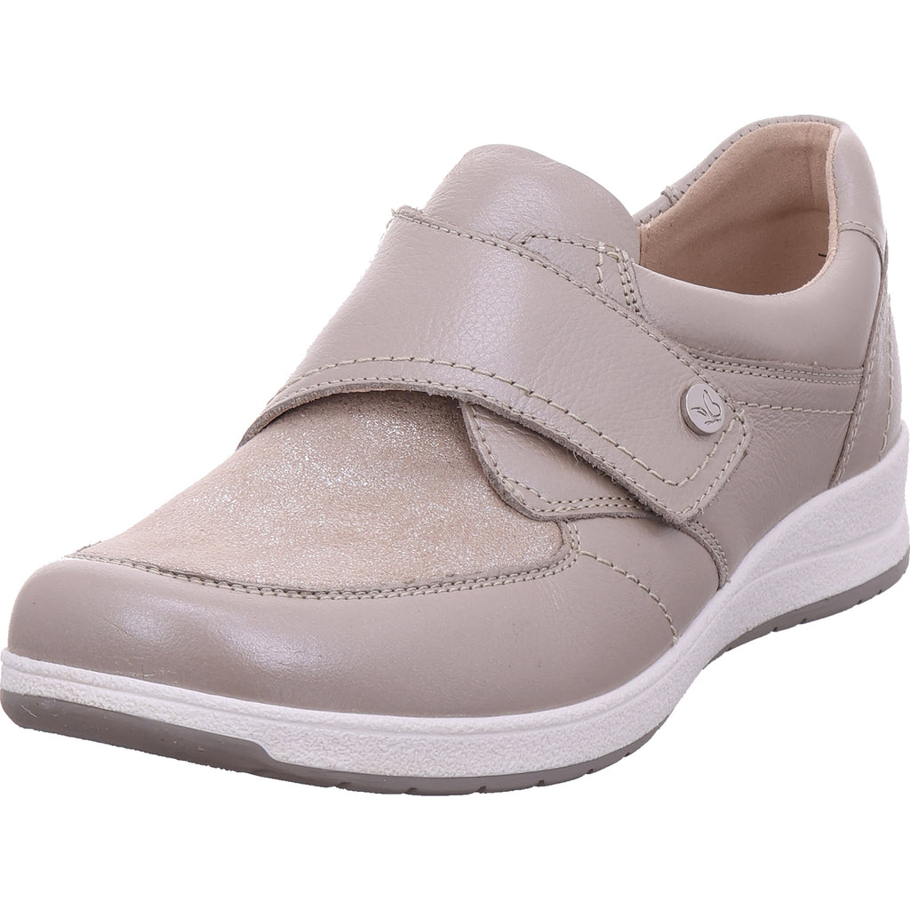 Caprice Damen Slipper  in sand-taupe