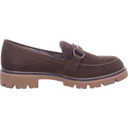 Marco Tozzi Damen Slipper  in braun
