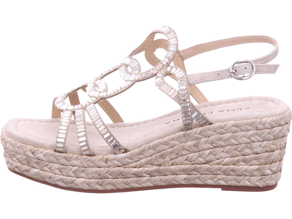 Alma En Pena Women's Sandal in gold