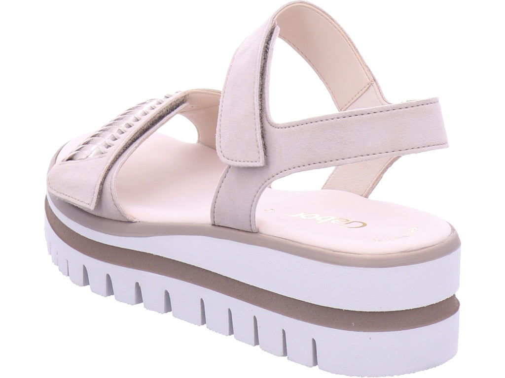 Gabor Damen Sandalette  in beige
