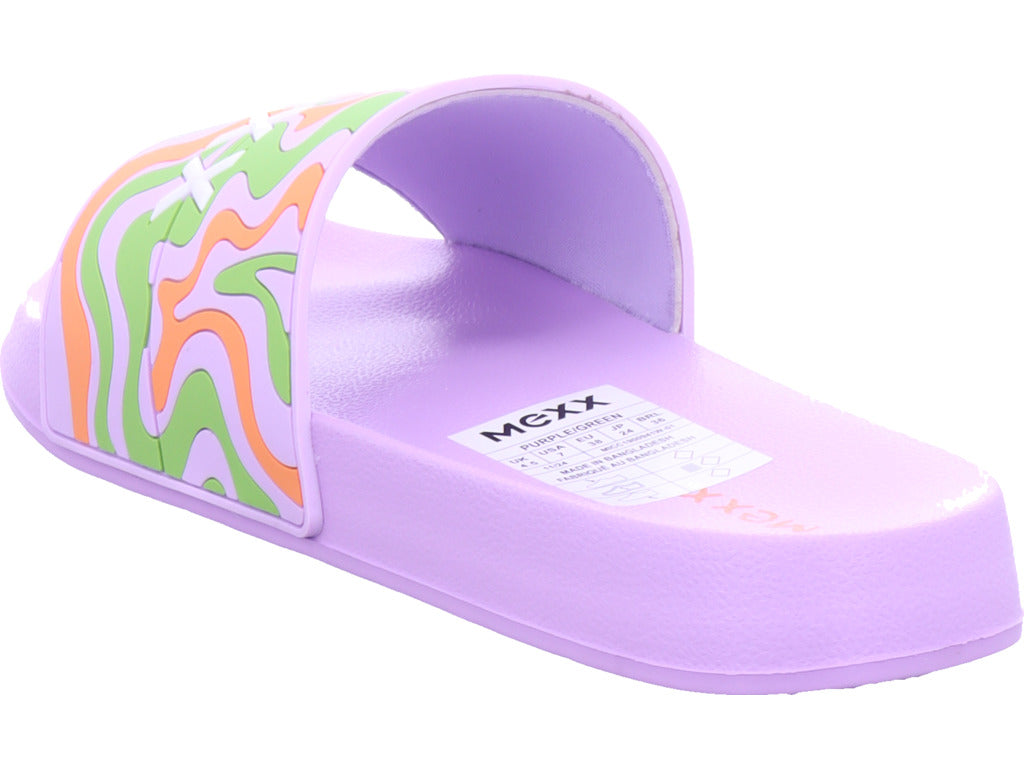 Mexx Women's Lavie Bathing Slipper in Purple
