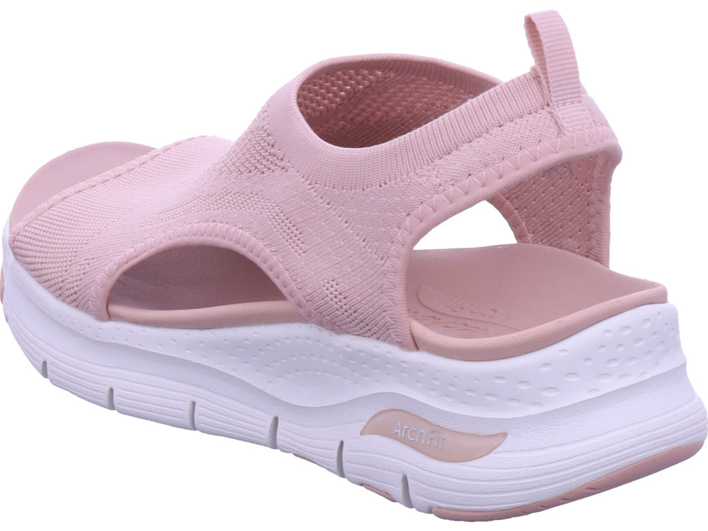 Dámské sandály SKECHERS v růžové barvě