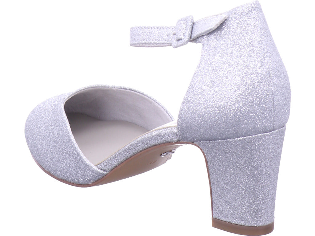 Tamaris Damen Pump Damen Pumps in silber