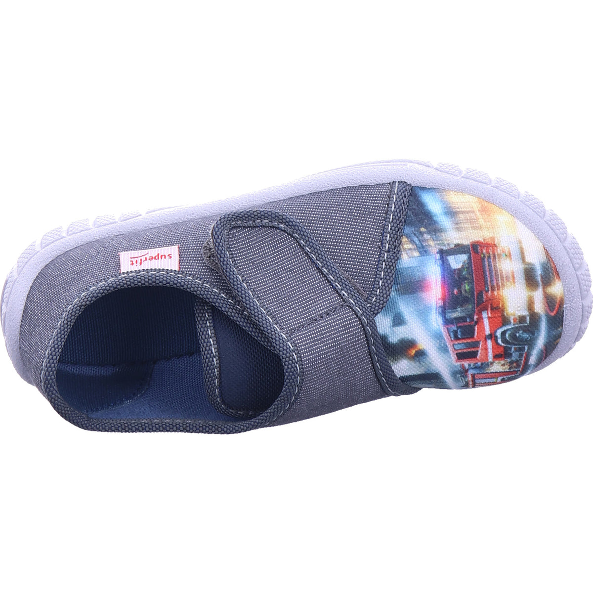 Superfit Jungen Hausschuh  in grau