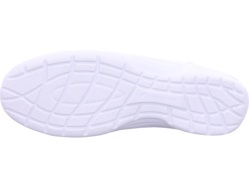 Waldläufer Women's Slippers in white