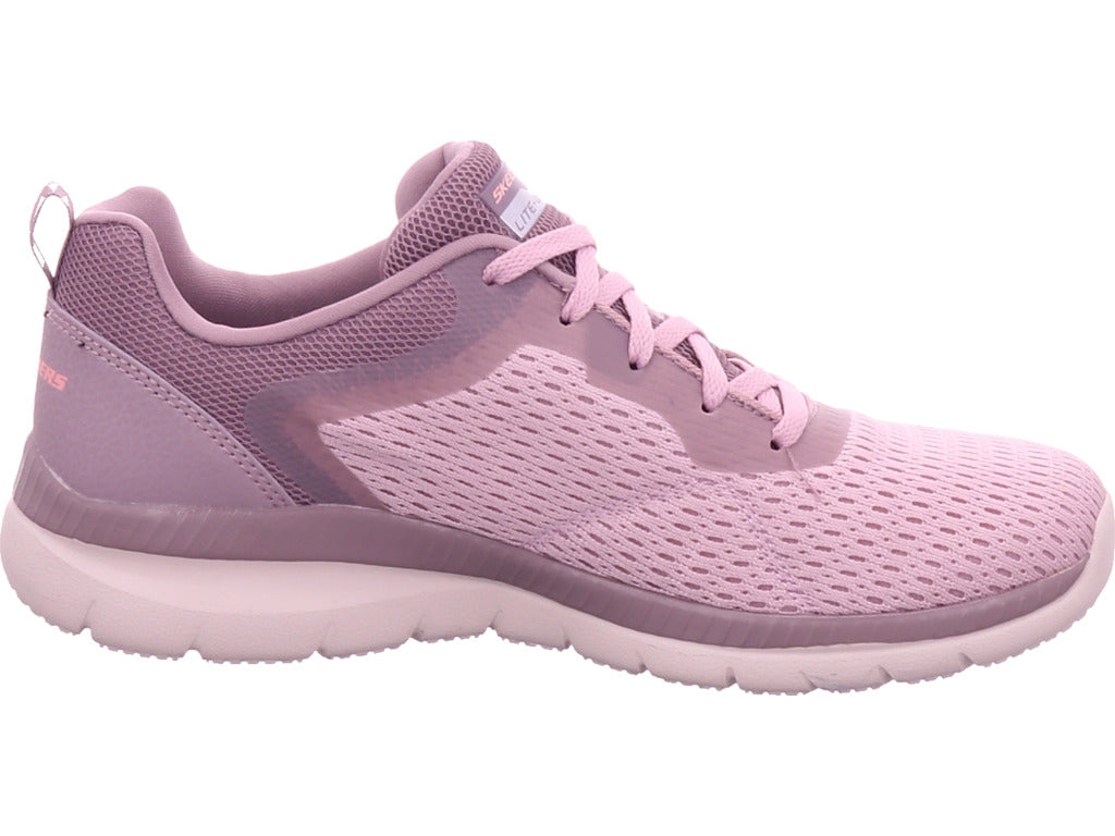 SKECHERS Damen Sneaker Engineered Mesh Lace-Up W/ Mem in rot