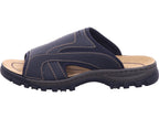 Rieker Herren Pantoffel Fsk Herren Sandalen in schwarz