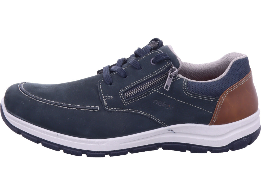 Rieker men's low shoes Fsk men's low shoes in blue
