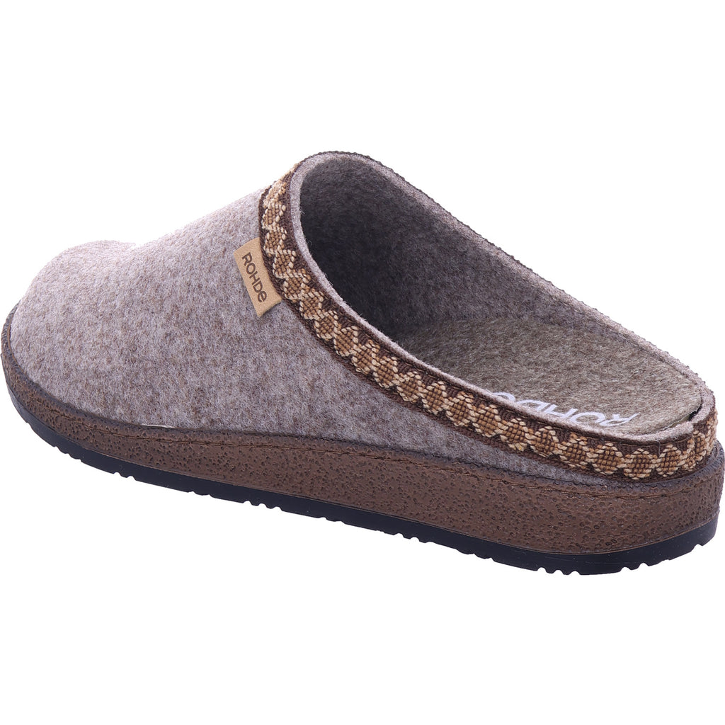 Rohde women's slippers in beige