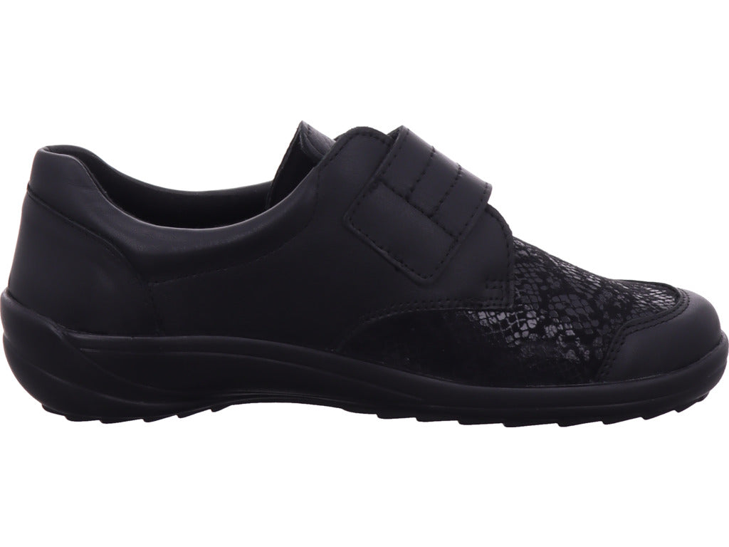 Aco Damen Slipper Nani 12 in schwarz