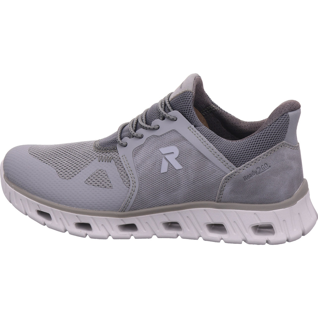 Rieker men's slippers in grey