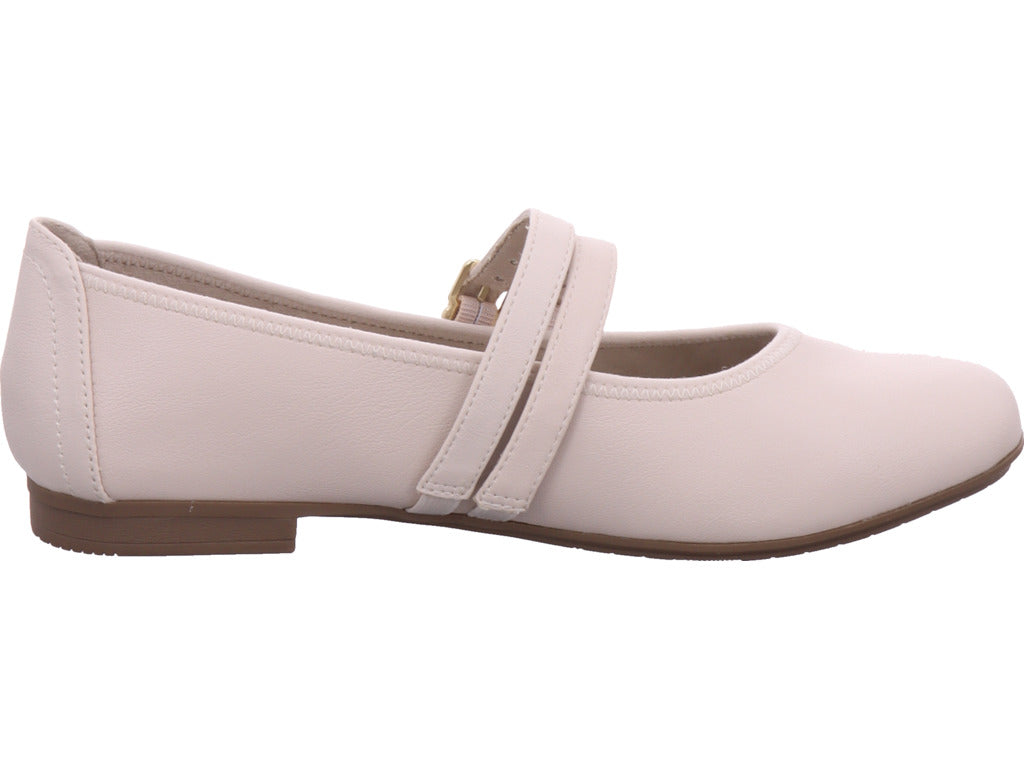 Jana women's ballerina flats in beige