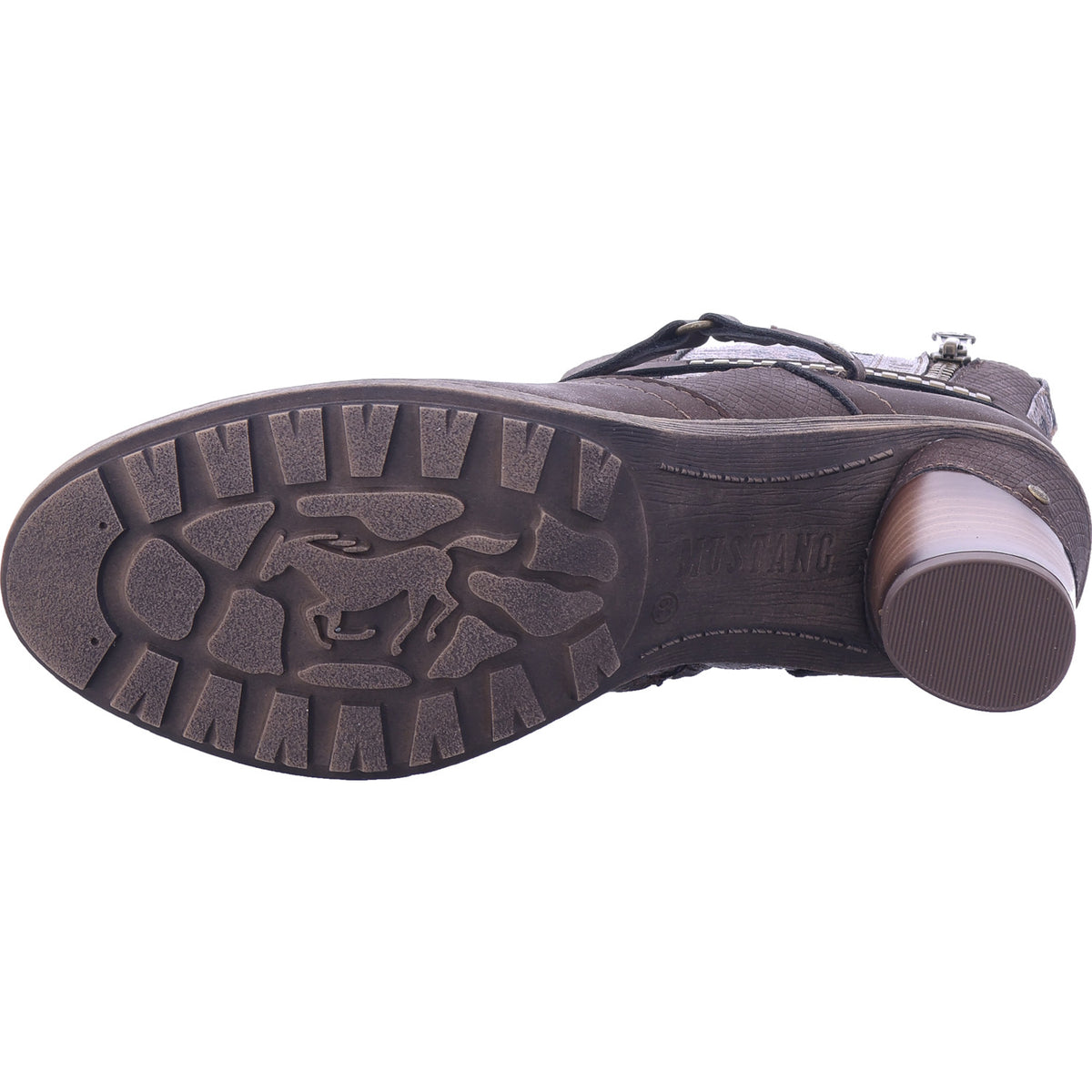 Mustang Damen Stiefelette  in braun