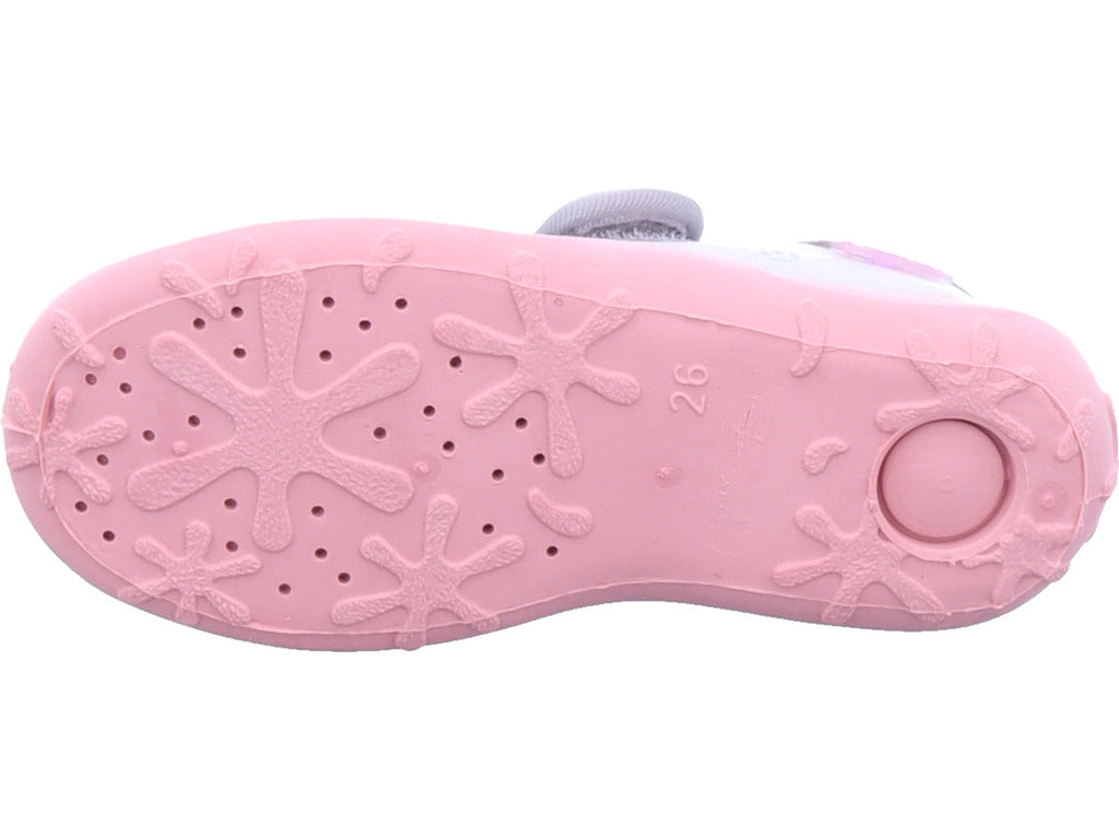 Fischer Girls' Slipper in grey