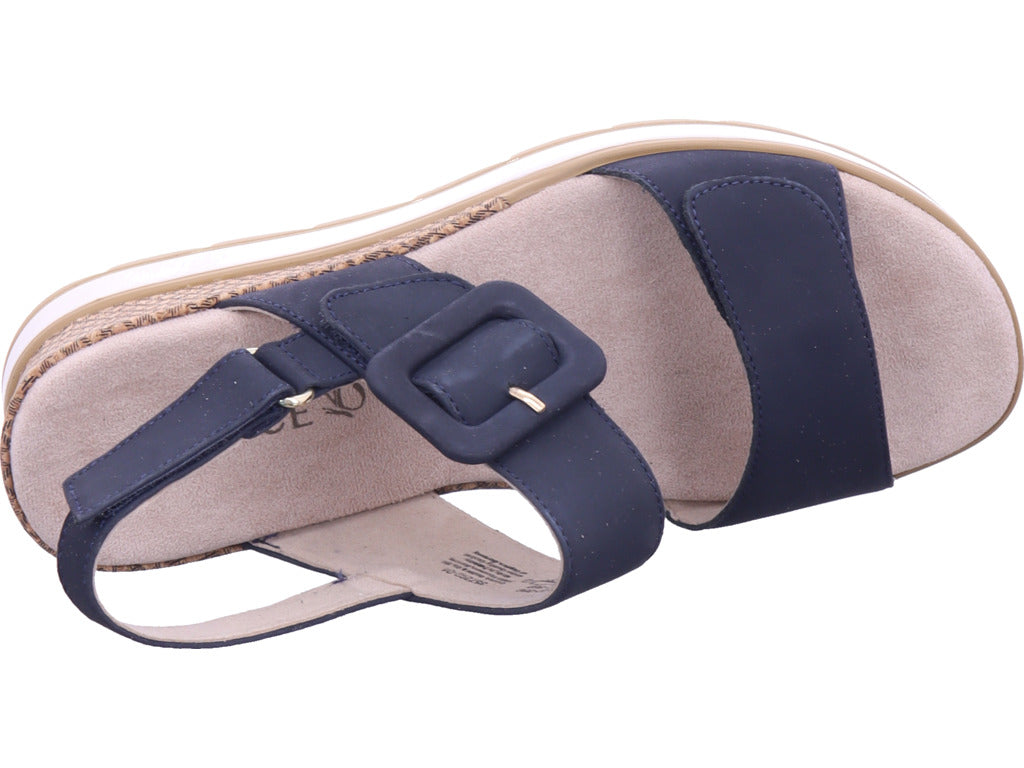 Caprice Damen Sandalette Women Sandals in blau