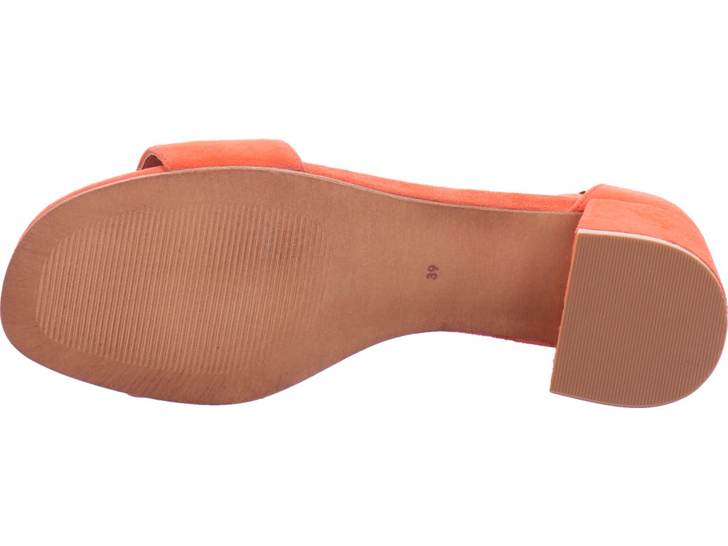 Regarde le ciel women's sandals in orange
