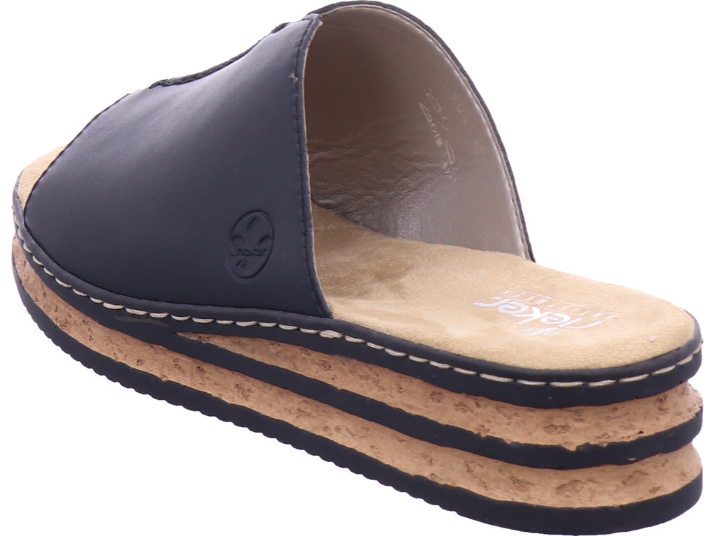 Rieker Women's Mule in Black