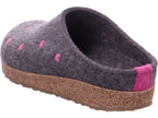 Haflinger Damen Hausschuh  in grau