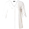 Women's Base Level Blouse in white