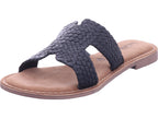 Lazamani Damen Pantolette  in schwarz