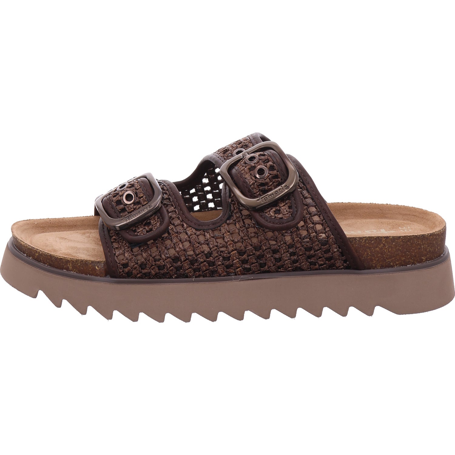 Tamaris Damen Pantolette  in braun