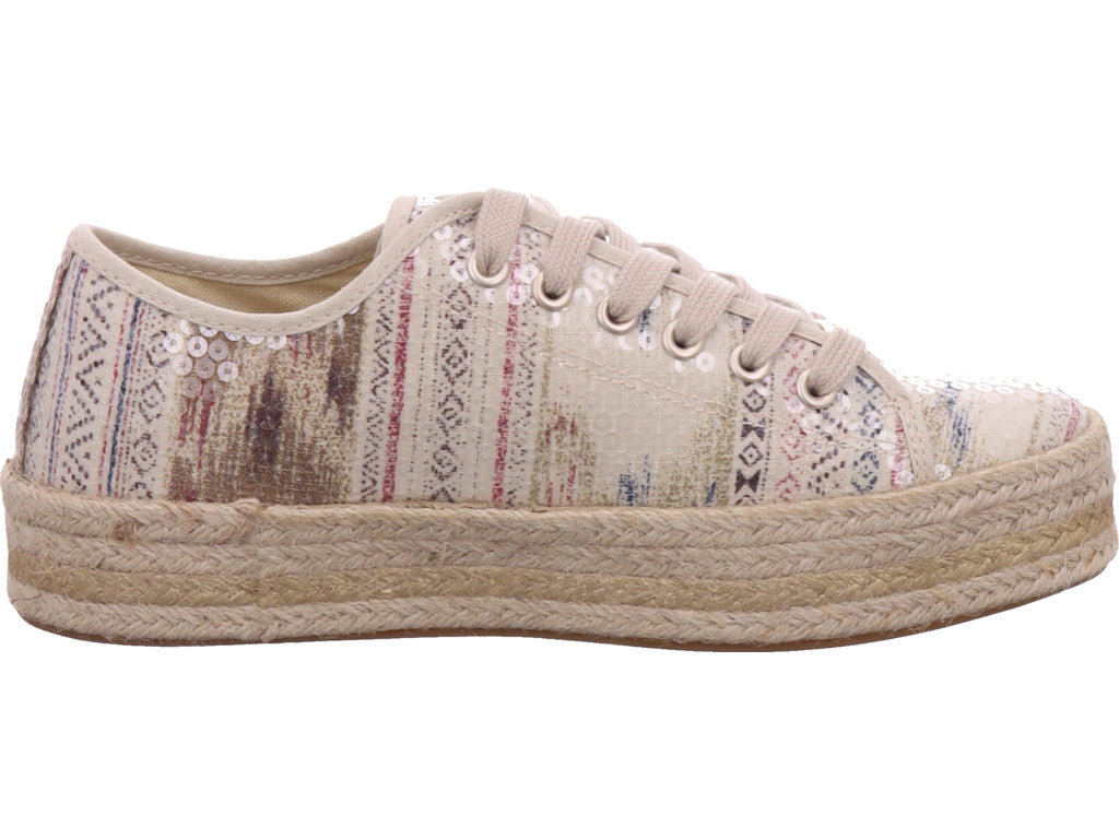 Rieker Women's Sneakers Fsk Women's Low Shoes in beige