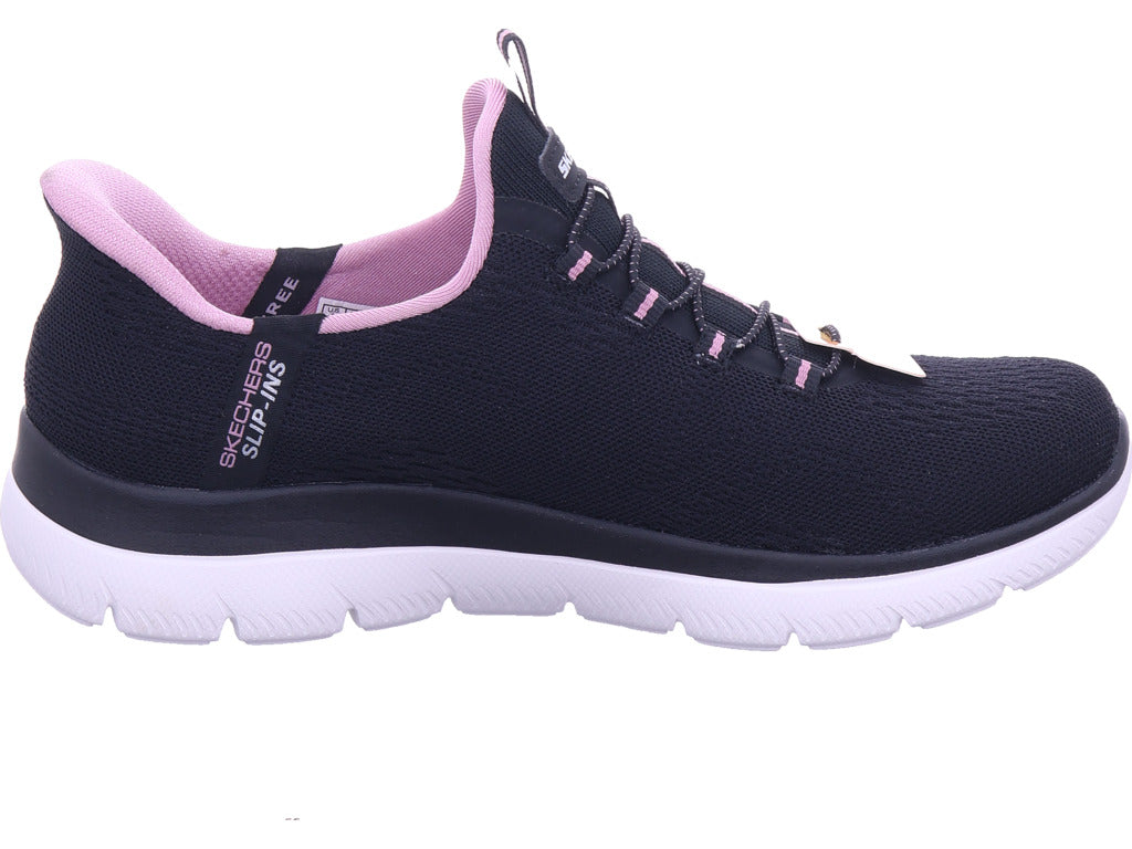 SKECHERS Women's Slip-On Shoes in Black
