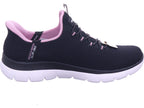 SKECHERS Women's Slip-On Shoes in Black