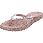 Ilse Jacobsen Damen Pantolette  in mittel-braun